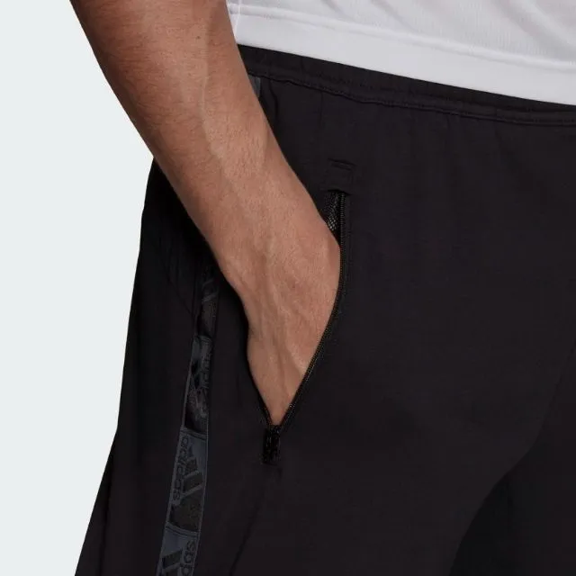 Adidas Aeroready Designed To Move Sport Motion Logo&#160; Men Training Short Black/White