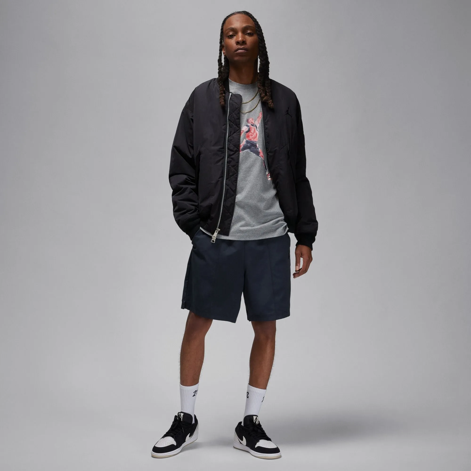 Air Jordan "Watercolor" Tee (Carbon Heather)