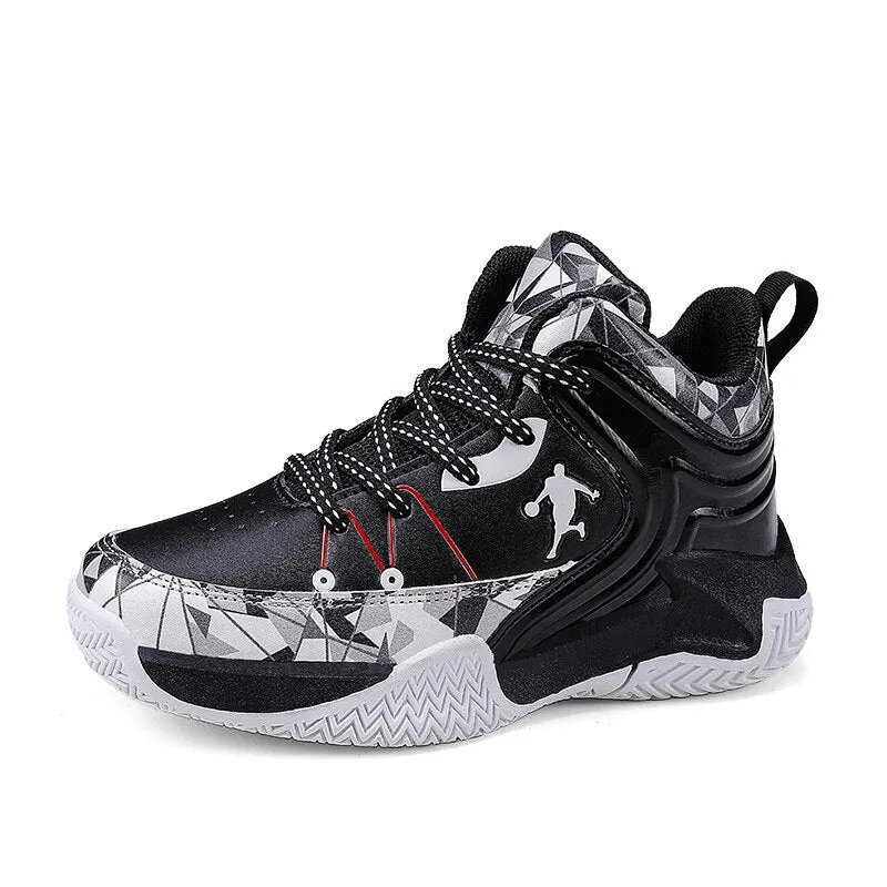 Amozae Kids Sport Shoes for Boys Running Sneakers Casual Sneaker Breathable Children's Basketball Shoes 2024 Spring Platform Light Shoe