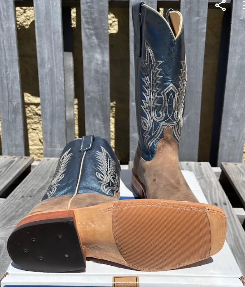 Anderson Bean 323898 12" Sand Angry Elk Wide Square Toe (SHOP IN-STORES TOO)