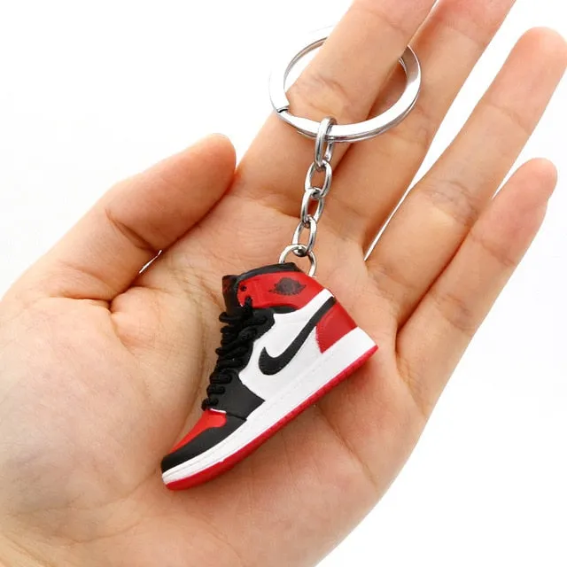 Basketball Sneaker Key Chain