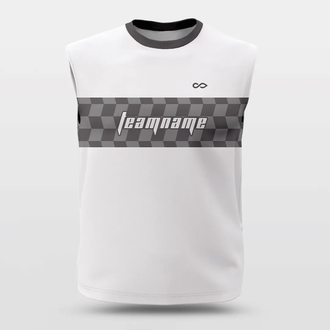 Checkerboard - Customized Wide Shoulder Basketball Jersey