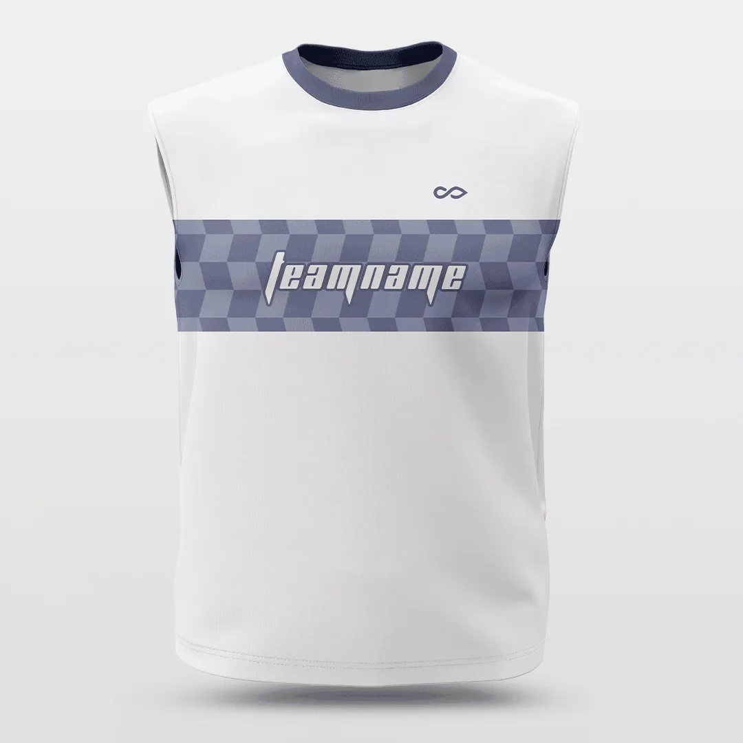 Checkerboard - Customized Wide Shoulder Basketball Jersey