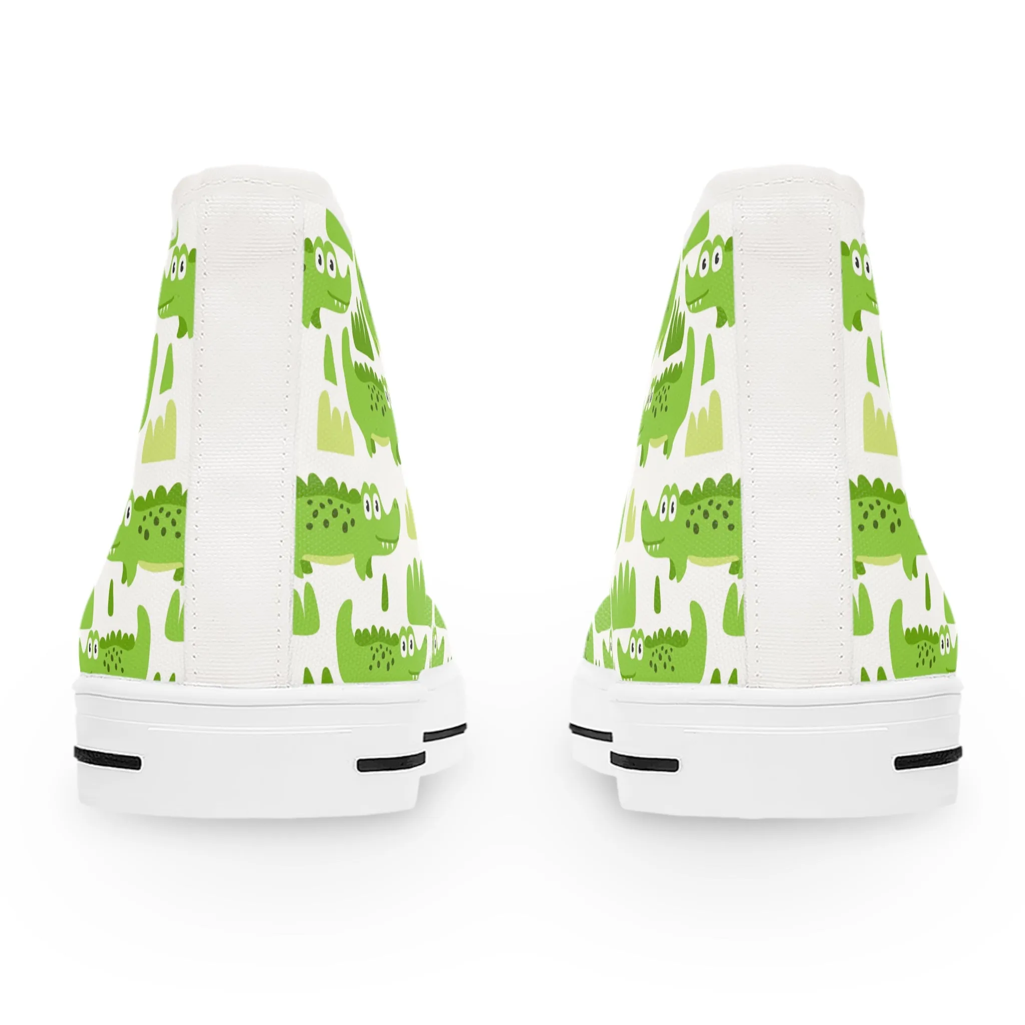 Crocodile Women's High Top Sneakers