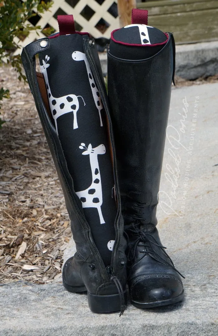 Custom Giraffes English Boot Trees/Stuffers