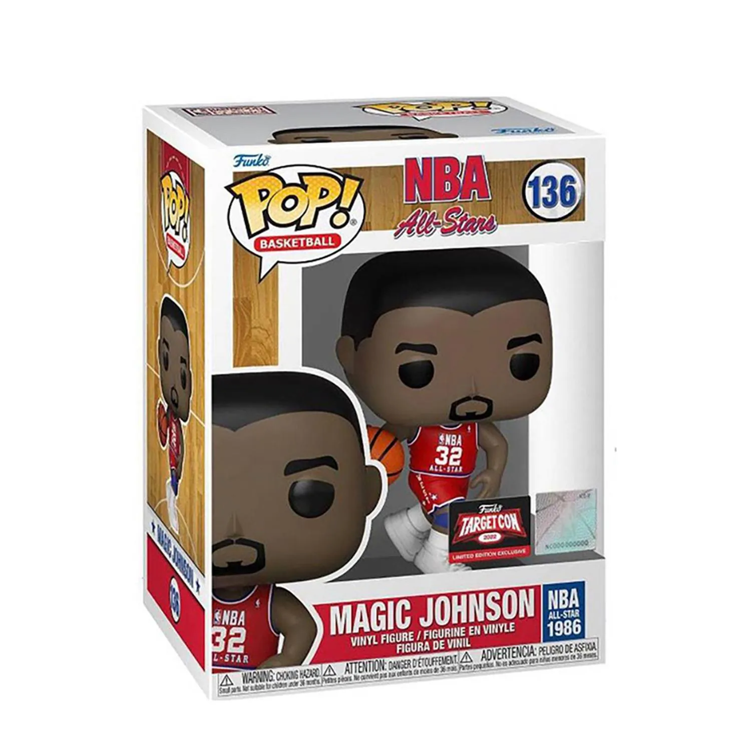 Funko Pop Magic Johnson 136 Special Edition All Star NBA