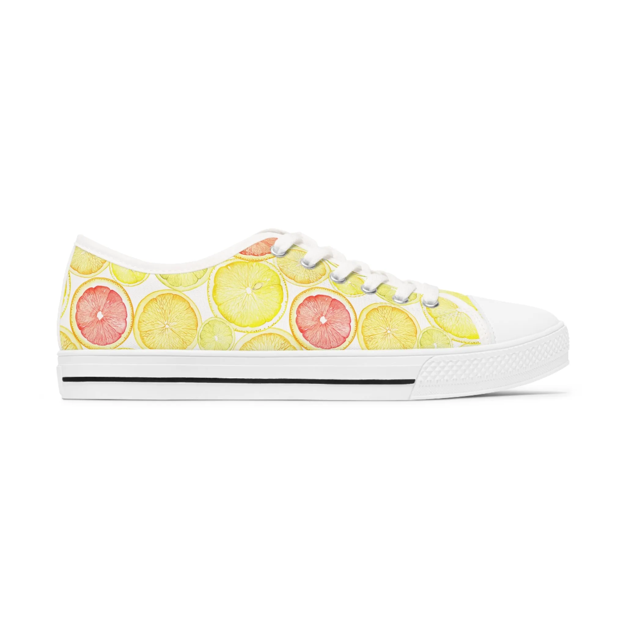 Grapefruit Women's Low Top Sneakers