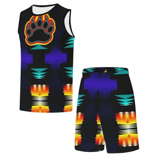 Midnight Sage Bearpaw Basketball Uniform