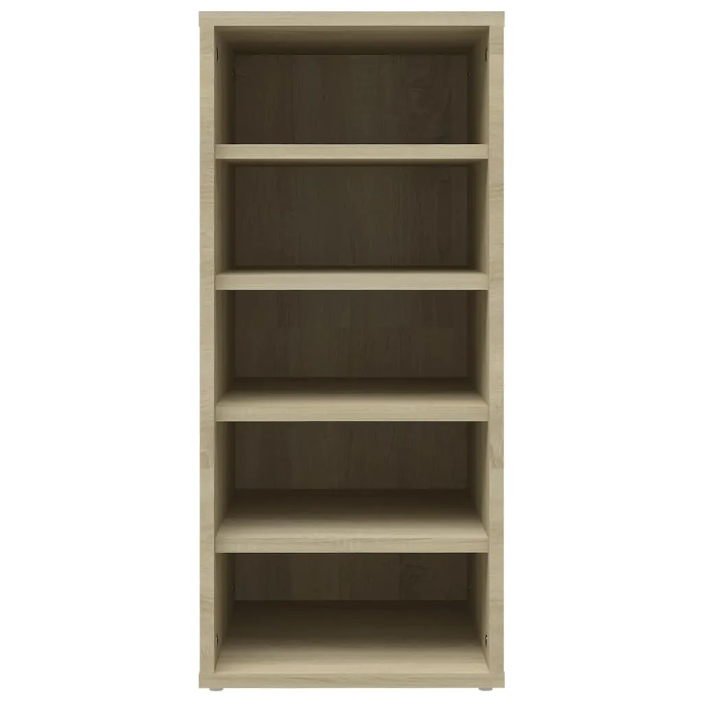 Shoe Cabinets 2 pcs Sonoma Oak 31.5x35x70 cm Engineered Wood