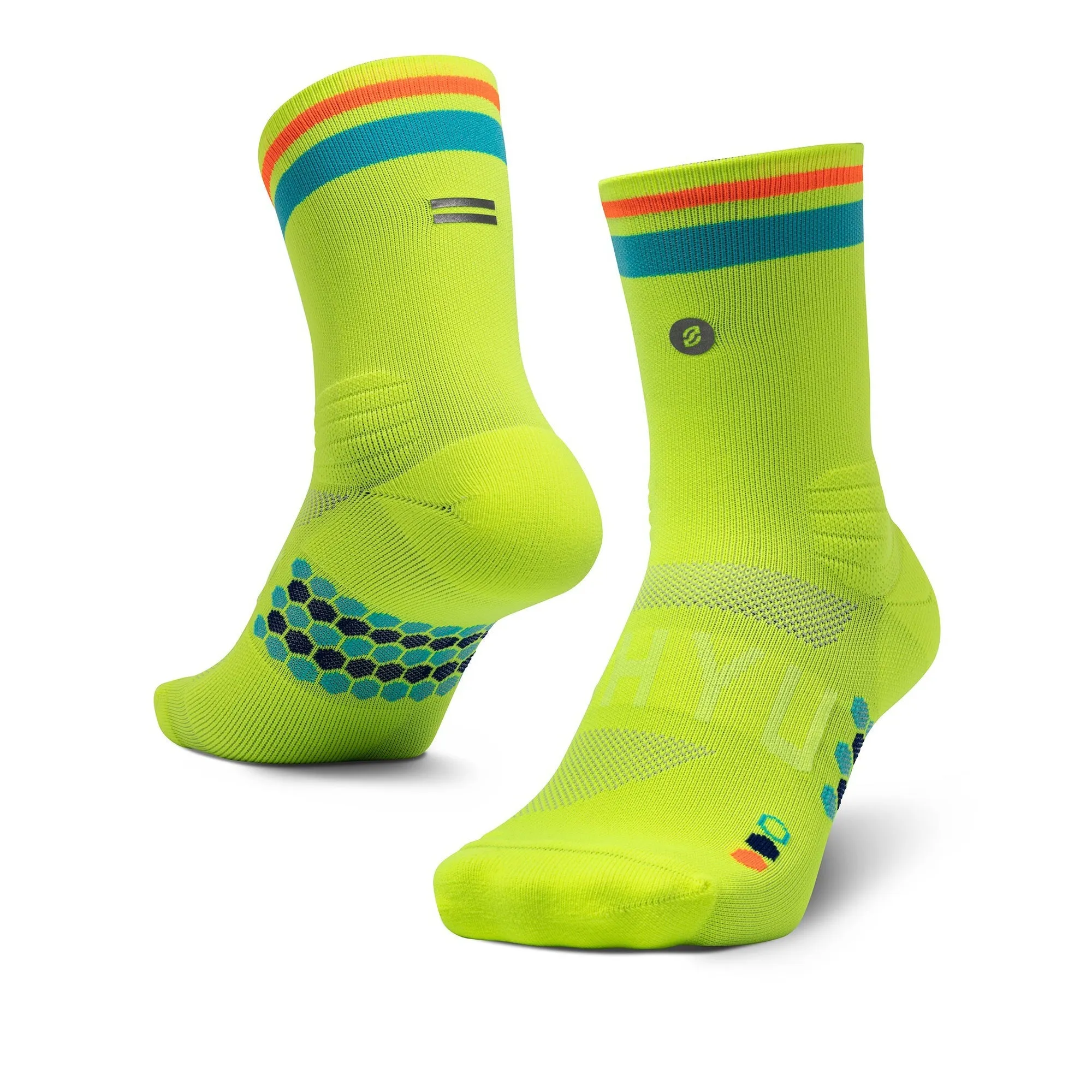 Shyu Racing Sock - Volt | Pacific | Orange