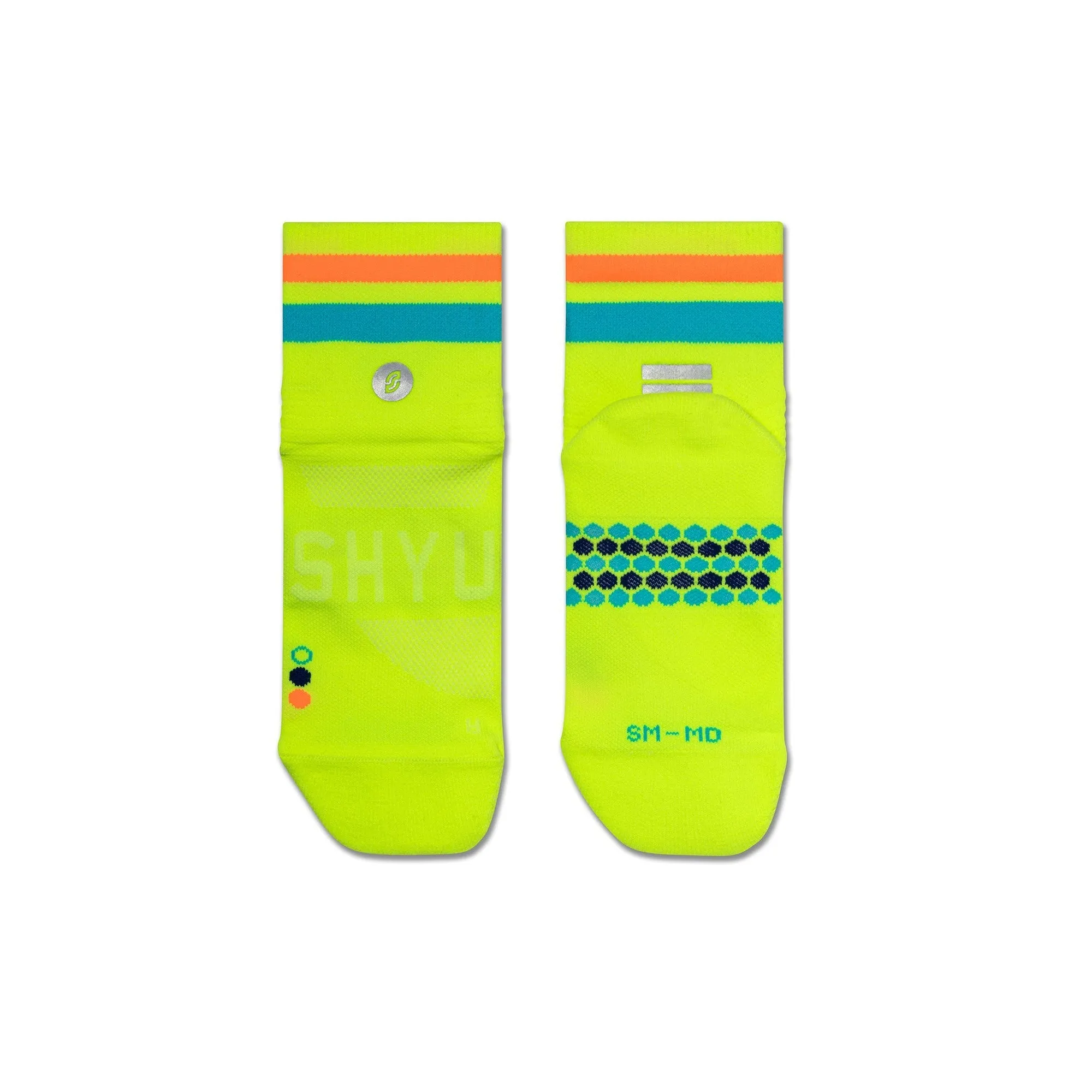 Shyu Racing Sock - Volt | Pacific | Orange